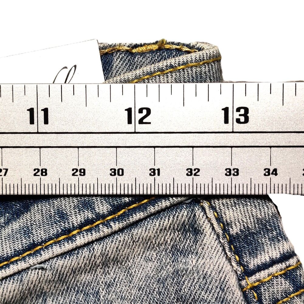 Epic Bleu Women’s Size 5 Baggy Convertible Cargo Jeans Light Wash Wide Leg NWT - Picture 7 of 9